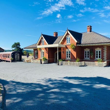 The Booking Office, Stoke Edith Station Hereford Exteriér fotografie