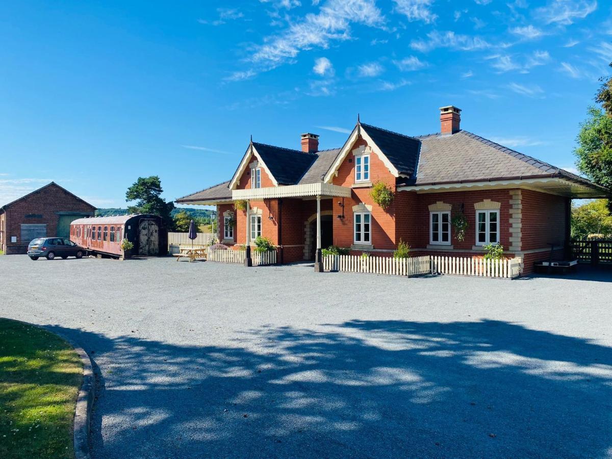 The Booking Office, Stoke Edith Station Hereford Exteriér fotografie